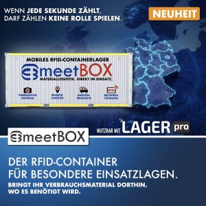 Die meetBOX - das mobile RFID-Containerlager